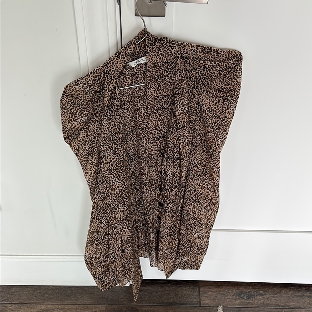 Leopard Print Women's Top